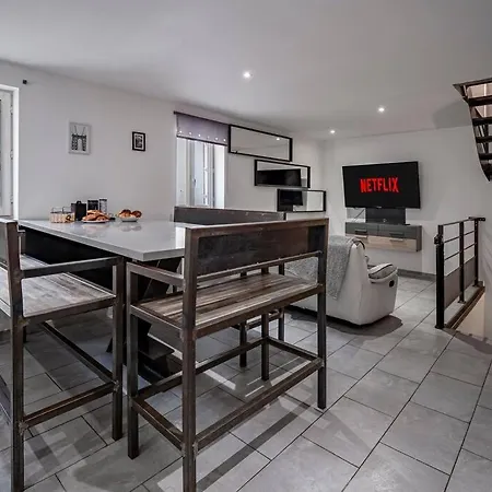 Le Loft 66 - 7p - Terrasse - Centre-ville 아파트 페르피냥